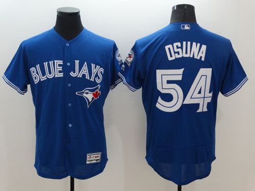 Blue Jays #54 Roberto Osuna Blue Flexbase Authentic Collection Stitched MLB Jersey - Click Image to Close
